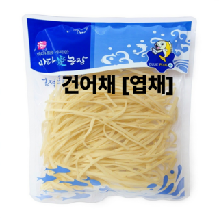 명식품본사 건어채 엽채 [대포장] 생선살로만든 볶음 조림 반찬 가정용 식당식자재 도매가, 5개, 1kg
