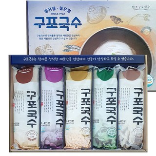 구포국수 오색 선물세트 315g x 5종, 총 1.5kg – 답례품 원조구포국수 구포국수 오색 선물세트 315g x 5종, 총 1.5kg – 답례품 원조구포국수