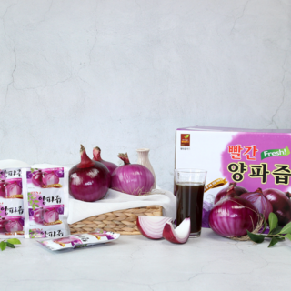 솥으로 고아 만든 자색양파즙 100mlX55포, 55개