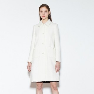 싱글카라 엔틱버튼 하프 코트 (EWHCNK03) 845611