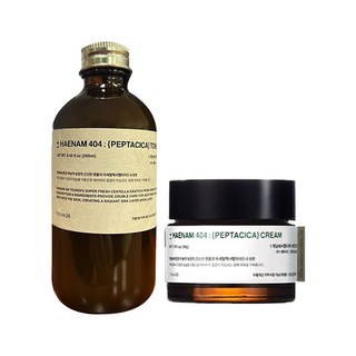 TOUN28 해남404 펩타시카 새벽 크림 + 토너, 1세트, 50g
