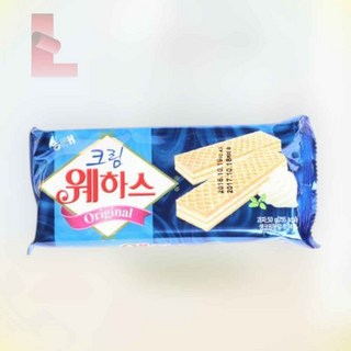 더제이 크림 웨하스 50G 웨하스크림 탕비실과자 해태웨하스, 1개
