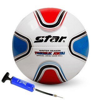 스타 태극 족구공 동계용 JB245W-31+PUMP(블루) 1개 상품 이미지