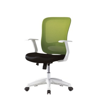 국내산 데이브 화이트 책상의자, 그린
