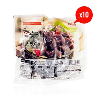 달솔 참순대 500gX10개, 500mg, 10개