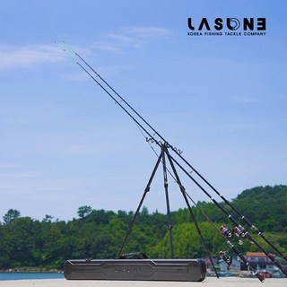 래드피싱 - 라스원 LED원투낚시세트 바다 민물 원투 낚시대 풀 세트