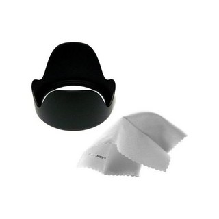 삼성 NX1용 프로 디지털 렌즈 후드플라워 디자인72mm Nw 다이렉트 극세사 청소용 천.