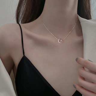 YaoJ 18K 도금 영원한 사랑 목걸이