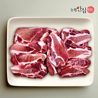 온도씨(백) 농협안심한돈 무항생제 한돈 채반 LA갈비 3kg (부직포x) 냉동, 1개