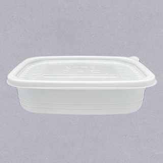 체인컴퍼니 밀폐 사각 죽용기 소 650ml, 1세트, 50개