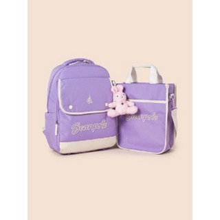 [국내매장판] 빈폴 키즈 바서티 책가방 SET 라이트 퍼플 PS00129092V BEANPOLE KIDS