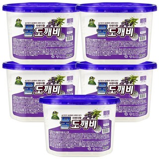 습기제거제 제습제 산도깨비 물도깨비 라벤더향 (제습량500ml), 5개, 500ml