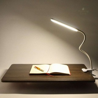 ML8 LED 집게 스탠드 화이트 침실스탠드조명 클립형스탠드