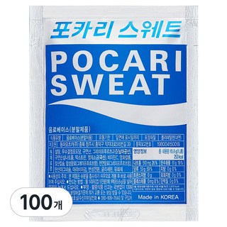 포카리스웨트 분말, 65.6g, 100개