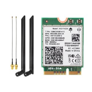 AX211NGW WiFi 6E 어댑터 무선 Wi-Fi 카드
