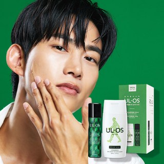 우르오스 페이셜 케어 2종 세트, 1세트, 선택:B_중건성(밀크200ml+페이스워시100g)