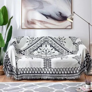 캠핑 담요 소파 쿠션 커버 타월 침대 끝 멀티 패턴 침대용, D. 90x150cm, 7. Style21 Only blanket, 1개