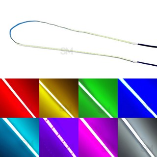 오토바이 초슬림 LED바 3mm 코브 면발광 튜닝 엘이디 COB, 퍼플, 1개