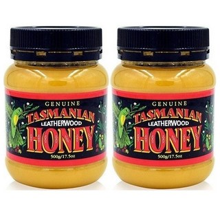 Genuine Tasmanian 제뉴인 타스마니안 호주 레더우드 꿀 허니 500g 2팩, 2개