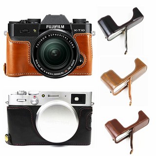 가전부품 Pu 바디 Fujifilm X-H2S X-S10 X-E4 X100V XF10 X-T30 II X-T20 X-T4 X-T200 X-T3 X-T2 XT4 XS10 XT30II, 27 X-E4 Brown, 27 X-E4 Brown