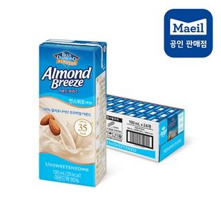 CJ 행사아몬드브리즈 언스위트 190ml 24팩 1335901