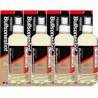 불스원샷 프리미엄 500ml 연료첨가제, 가솔린/휘발유, 4개