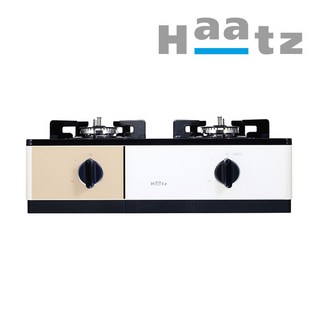 하츠 부띠크 프리스탠딩 2구 자동불꽃조절 가스레인지 오션민트 HFG-2383, 버터옐로우 HFG-2383YLAF, LNG