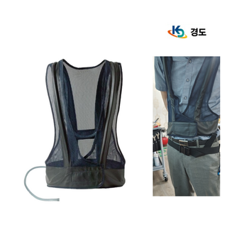 에어조끼 국산 쿨조끼 자켓 아이스 볼텍스튜브 용접 상체형 조끼 경도 망사 여름 상의 작업