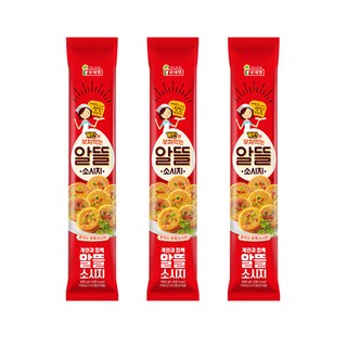 파트스캐너 PARTSCANNER 롯데햄 알뜰소세지 기타 소시지, 350g, 3개