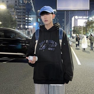 샤이닝포인츠 남여공용 가을 후드 스웨트 오버핏 커플 맨투맨 후드티