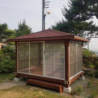 방충망 모기장 사각정자 원두막