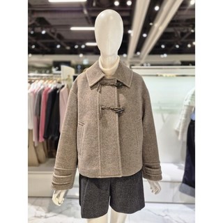 올리브데올리브 인플루언서 착장 토글 장식 숏기장 핸드메이드 코트 OW4WHA54 8650