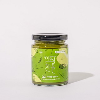 땅콩 47% 말차스프레드 녹차 말차 오설록 무설탕 무첨가물 아침한톨 푸로운 땅콩말차, 220g, 2개