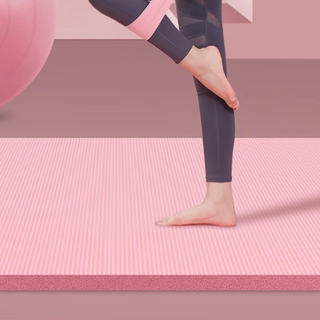 다치지않는 두꺼운 무소음 홈트레이닝 매트 1cm/1.5cm, 1개, 연핑크