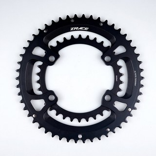 Simano Road Crankset 105 FC-R7000 / ULTEGRA FC-R8000 / DURA-ACE FC-R9100 부품용 ZRACE 자전거 체인휠 50-34, 50-34T, Without Trim Bolts, 1개