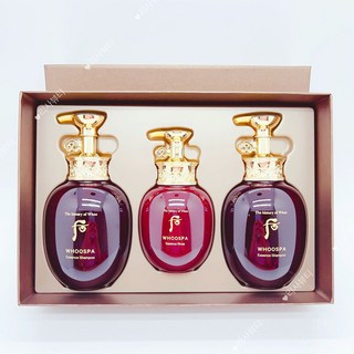 후 스파 헤어3종 세트(샴푸350ml+샴푸350ml+린스220ml), 1개