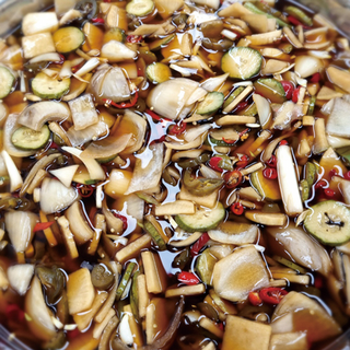 또밥찬 반찬단지 모듬야채장아찌 1kg, 1개