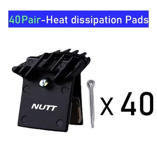 브레이크NUTT 유압 디스크 브레이크 패드 전기 스쿠터 용 세라믹 수지 방열 Kugoo MTB 자전거 A5-D A1 A2 A, 16 40 Pair