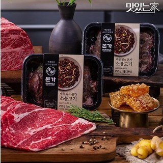 본가 소불고기 250gx4팩, 250g, 4개