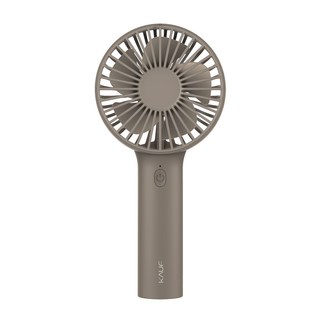 카프 휴대용 코드리스 C타입 핸디선풍기, KF-HF303, 브라운