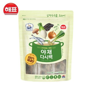 사조 해표 국산 야채 다시팩, 150g, 1개