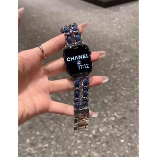 레이언 애플워치 호환 빈티지 체인스트랩 밴드 – 38/40/41mm 및 42/44/45/49mm 호환, 다크블루 명품애플워치스트랩 레이언 애플워치 호환 빈티지 체인스트랩 밴드 – 38/40/41mm 및 42/44/45/49mm 호환, 다크블루 명품애플워치스트랩