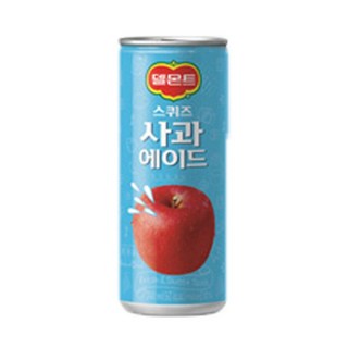 델몬트 스퀴즈 사과에이드, 240ml, 60개