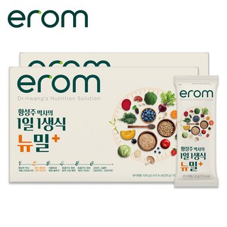 [이롬] 황성주 박사의 1일 1생식 뉴밀 플러스, 630g, 2개