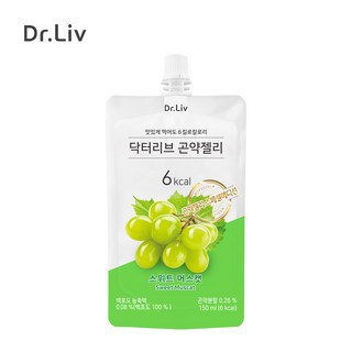 닥터리브 곤약젤리 스위트 머스캣 – 150ml, 10팩 (총 60개)