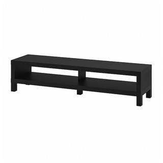 이케아LACK 라크 TV장식장 블랙브라운 160x35x36 cm, 블랙브라운 804.989.15