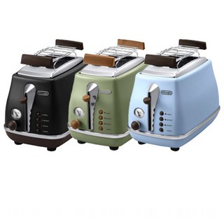 독일 Delonghi 드롱기 아이코나 빈티지 토스터기 토스트 CTOV2103 3컬러, 스카이블루