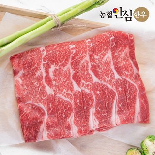 [농협안심한우] 1등급 한우 샤브샤브용 600g, 2개, 300g