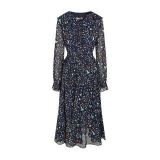 jj 지고트 [여성 원피스] 러플 디테일 프린트 쉬폰 원피스GM3M0OPW5드레스 치마