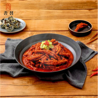 [종점] 1979 신당동 종점 국물닭발 중간매운맛, 1.1kg, 1개